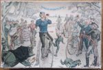 Image of the puzzle 750, Batavus, 750, Clubtouring on "Bicycles" in 1885, Complete, Picture of the box