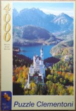 Image of the puzzle 4000, Clementoni, Neuschwanstein Castle, Complete, PIcture of the box