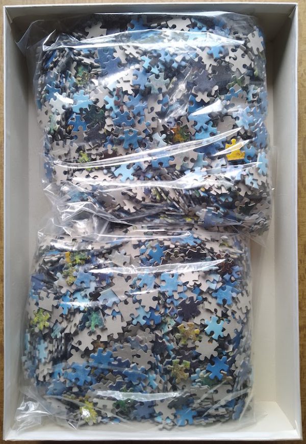 Image of the puzzle 4000, Clementoni, Neuschwanstein Castle, Complete, PIcture of the bag