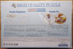 Image of the puzzle 4000, Clementoni, Buon Appetito, by Nicky Boehme, Factory Sealed, Picture of the back