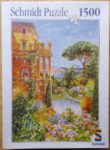 Image of the puzzle 1500, Schmidt, Summer Garden, Factory Sealed, Picture of the box