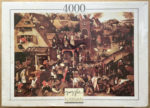 Image of the puzzle 4000, Nathan, Dutch Proverbs, by Pieter Brueghel the Younger, Factory Sealed, Picture of the box