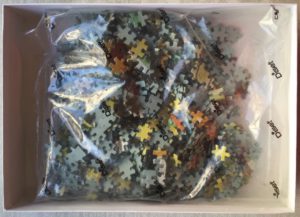 Image of the puzzle 1000, Diset, The Story of Nastaglio, Sandro Botticelli, Factory Sealed, Picture of the bag