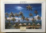 Image of the puzzle 4000, Nathan, Tahiti, Factory Sealed, Picture of the box
