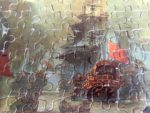 Image of the puzzle 247, Egel, The Battle of the Sound with the Eendracht Engaging Two Swedish Warships, Complete, Detail of the puzzle