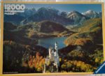 Image of the puzzle 12000, Ravensburger, Neuschwanstein Castle, Sealed Bag, Picture of the box