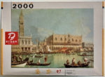 Image of the puzzle 2000, Druon, Venice, Canaletto, Factory Sealed, Picture of the box