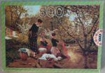 Image of the puzzle 500, Educa, The Washerwomen, by Joaquim Vayreda, Complete, Picture of the box