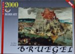Image of the puzzle 2000, Ricordi, The Tower of Babel, Pieter Bruegel the Younger, Picture of the box