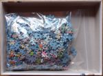 Image of the puzzle 1000, Ravensburger, Piccadilly Circus, by Frans Le Roux, Complete, Picture of the bag