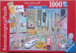 Image of the puzzle 1000, Ravensburger, New York, by Frans Le Roux, Complete, Picture of the box