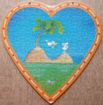 Image of the puzzle 215, Heye, Love Puzzle - Island Hoppy, by Guillermo Mordillo, Factory Sealed, Picture of the front