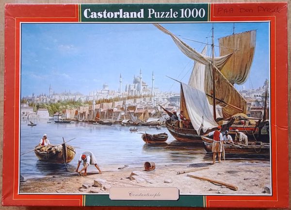 Image of the puzzle 1000, Castorland, Constantinople, Complete, Picture of the box