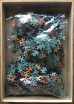 Image of the puzzle 1000, Flamenco, A Militiaman holding a Berkemeyer, by Frans Hals, Complete, Picture of the bag