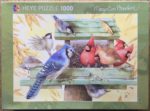 Image of the puzzle 1000, Heye, Birds, Marjolein Bastin, Complete, Picture of the box