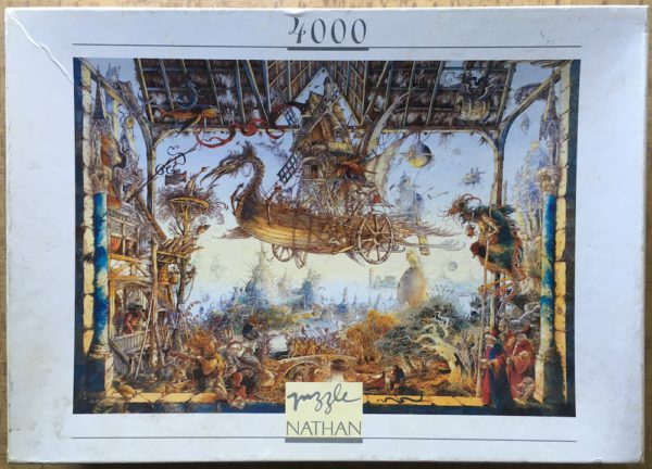 Image of the puzzle 4000, Nathan, Legends, by Gabor Szittya, Complete, Picture of the box
