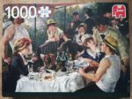Image of the puzzle 1000, Jumbo, Luncheon of the Boating Party, by Pierre-Auguste Renoir, Sealed Bag, Picture of the box