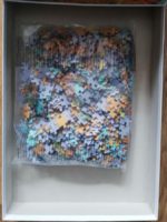 Image of the puzzle 1000, Piatnik, Sunflowers, by Vincent van Gogh, Sealed Bag, Picture of the bag