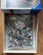 Image of the puzzle 1500, Ravensburger, The Angler, François Boucher, Sealed Bag, Picture of the bag
