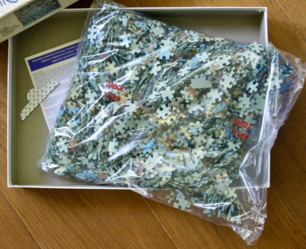 Image of the puzzle 3000, Clementoni, Universal Judgement, by Michelangelo, Sealed Bag, Picture of the bag