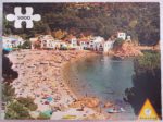 Image of the puzzle 5000, Piatnik, Beach at Tamariu, Spain, Sealed Bag, Picture of the box