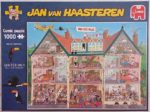 Image of the puzzle 1000, Jumbo, Van der Valk Hotel, by Jan van Haasteren, Sealed Bag, Picture of the box