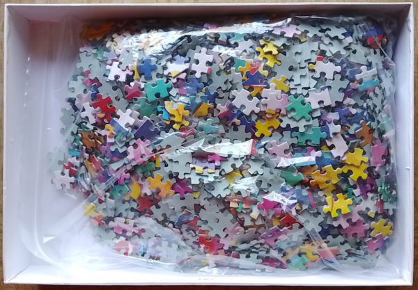 Image of the puzzle 1500, Jumbo, Birds, by Alfred Gockel, Complete, Picture of the bag
