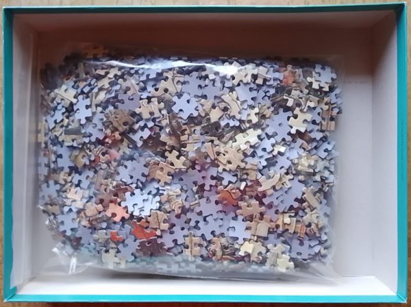 Image of the puzzle 1000, Jumbo, Classroom, by Anton Pieck, Complete, Picture of the bag