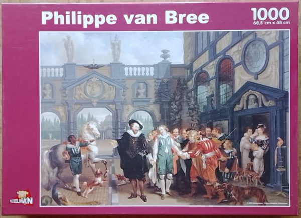 Image of the puzzle 1000, Puzzelman, The Farewell to Anthony van Dyck, by Philippe van Bree, Sealed Bag, Picture of the box