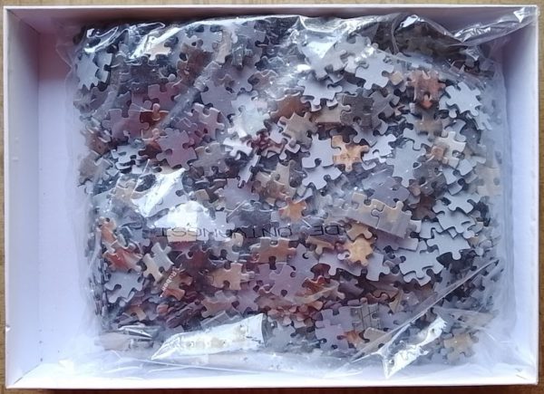 Image of the puzzle 1000, Puzzelman, The Farewell to Anthony van Dyck, by Philippe van Bree, Sealed Bag, Picture of the bag