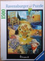Image of the puzzle 1500, Ravensburger, Masterpieces, by Vincent van Gogh, Sealed Bag, Picture of the box