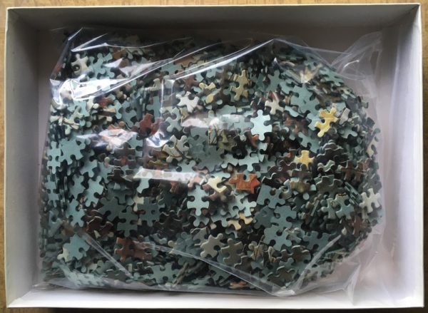 Image of the puzzle 2000, MB, The Adoration of the Magi, by Pieter Brueghel the Younger, Complete, Picture of the bag