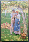 Image of the puzzle 1000, Jumbo, The Orchard, by Nelly Erichsen, Complete, Picture of the box