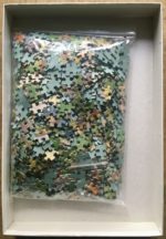 Image of the puzzle 1000, Jumbo, The Orchard, by Nelly Erichsen, Complete, Picture of the bag