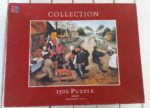 Image of the puzzle 1500, MB, Village Dance, by Pieter Brueghel the Younger, Sealed Bag, Picture of the box