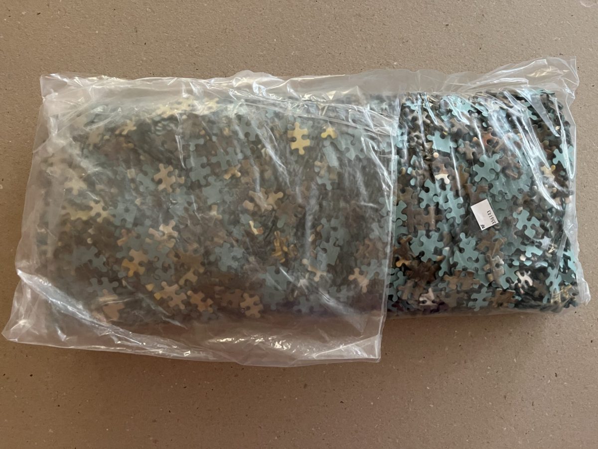 Image of the puzzle 5000, Falcon, The Return of the Prodigal Son, by James Tissot, Sealed Bag, PIcture of the bag