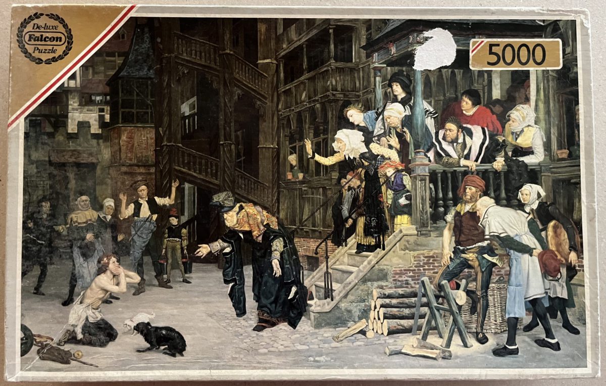 5000, Falcon, The Return of the Prodigal Son, by James Tissot, Sealed Bag, Listed by MPzzl Image of the puzzle 5000, Falcon, The Return of the Prodigal Son, by James Tissot, Sealed Bag, PIcture of the box