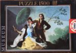 Image of the puzzle 1500, Educa, The Parasol, by Francisco de Goya, Sealed Bag, Picture of the Box