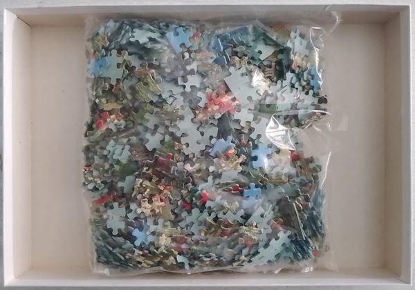 Image of the puzzle 1000, Jumbo, Farmhouse between the Corn Poppies, Sealed Bag, Picture of the bag