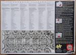 Image of the puzzle 1000, Educa, Sistine Chapel, Michelangelo, Factory Sealed, Picture of the back