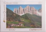 Image of the puzzle 2000, Clementoni, Dolomites, Factory Sealed, Picture of the box