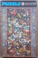 Image of the puzzle 500, ASS, Equestrian Tapestry, Complete, Picture of the box