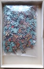 Image of the puzzle 500, ASS, Equestrian Tapestry, Complete, Picture of the bag