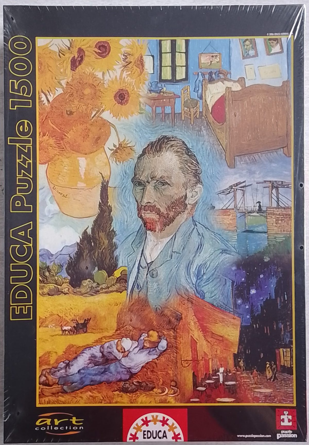 1500, Ravensburger, Masterpieces, Van Gogh - Rare Puzzles