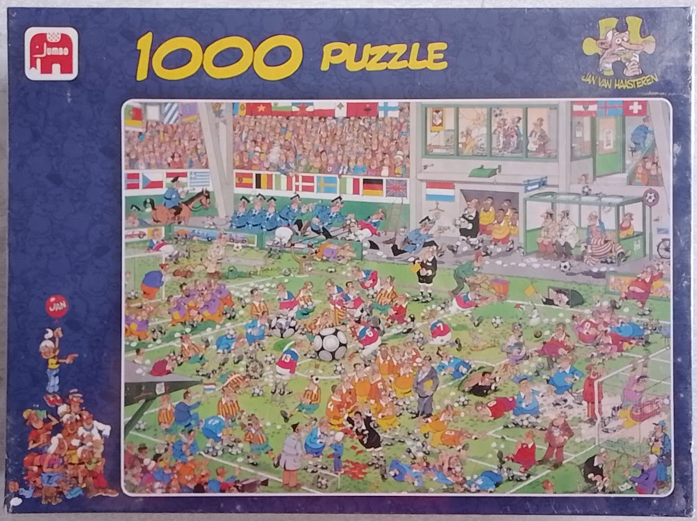 1000, Jumbo, Championship Football - Rare Puzzles