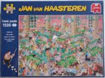Image of the puzzle 1500, Jumbo, Chalk Up!, by Jan van Haasteren, Factory Sealed, Picture of the box