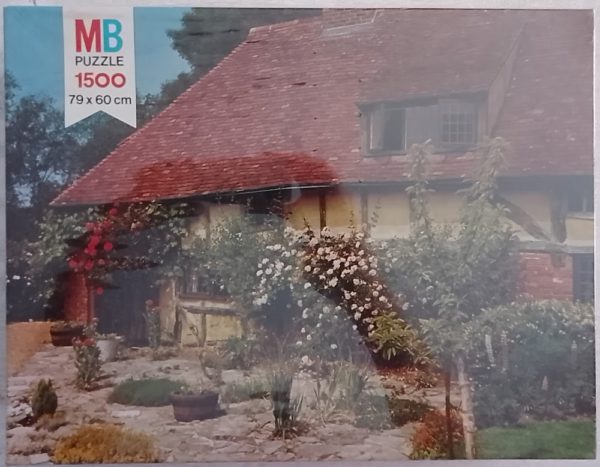 Image of the puzzle 1500, MB, Country House, Factory Sealed, Picture of the box