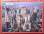 Image of the puzzle 1500, MB, New York, Factory Sealed, Picture of the box