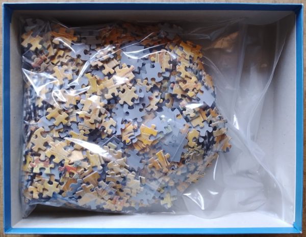 Image of the puzzle 1000, Impronte Edizioni, The Sower, by Vincent van Gogh, Complete, Picture of the bag