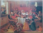 Image of the puzzle 2000, Ravensburger, The Happy Family, by Jan Steen, Picture of the puzzle